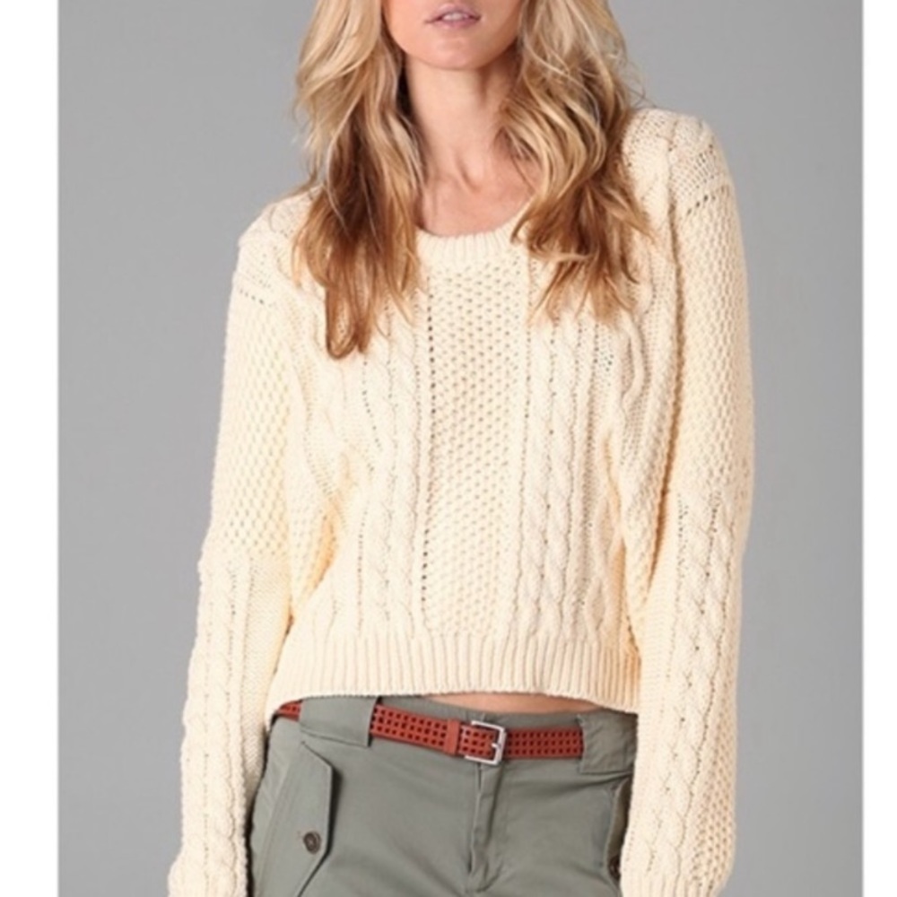 Marc by Marc Jacobs Cable Crewneck Sweater XSm/Sm